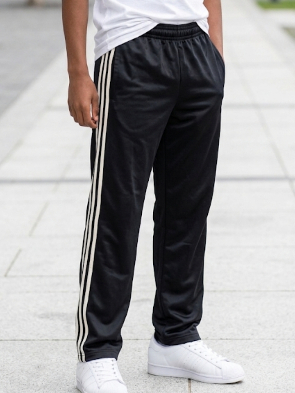 Adidas Track Pants Boys 18 Mens Small